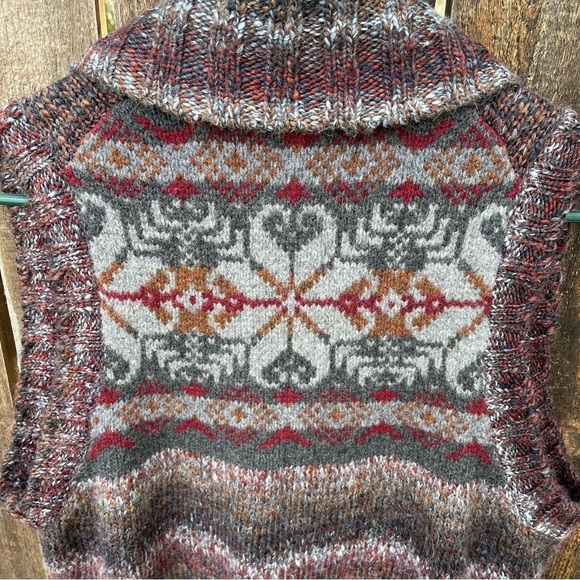 Woolrich Kendal Creek Button Down Lambswool Blend Sweater Vest Sz XL - Picture 4 of 11